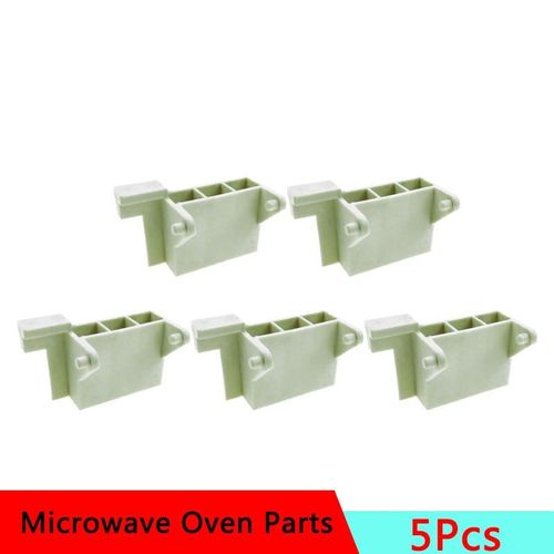 Porte de four à micro-ondes P7021TP-6 crochet d'extension, remplacement de ressort pour support de micro-ondes Galanz pièces de rechange accessoires 5 pièces