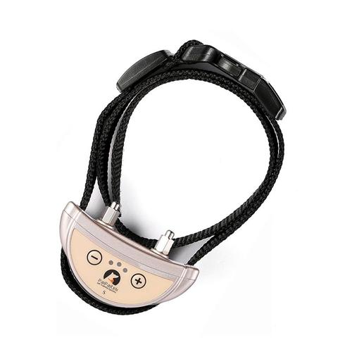 Or - Collier Anti Aboiement Avec 1 5 Niveaux De Choc Électrique, 1 Pièce, Original, Chargeur Usb, Pour Chiens