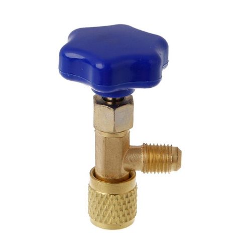 Ouvre-bouteille de robinet ca automatique, 1/4 SAE, pour réfrigérant de gaz R22 R134a R410A