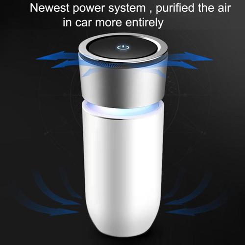 Mini purificateur d'air HEPA, nettoyeur de filtre, veilleuse d'intérieur USB, pour maison, voiture, chambre à coucher, pour la poussière de fumée, les Allergies au Pollen