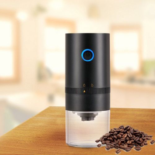 Moulin à café électrique Rechargeable par USB, Mini appareil ménager de 11W, 7.4V, pour grains, outil de cuisine