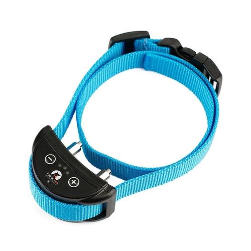 Bleu Noir - Collier'entraînement Pour Chien, 1 Pièce, Original, Avec 1 À 5 Niveaux, Anti Aboiement, Bip, Choc Électrique, Réglable, En Nylon, Pour Animaux De Compagnie