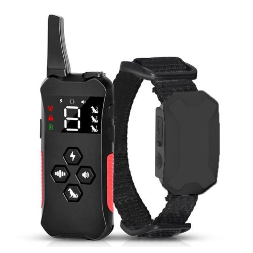Le Noir - Colliers'entraînement Électroniques À Distance Usb 800m Pour Chiens, 4 Modes, Anti Aboiement, Anti Choc Électronique, Fournitures'entraînement Pour Chiots, Étanches