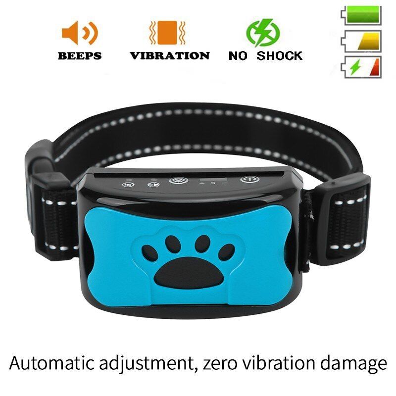 Vert - Tinmiu Ultrasonic Dog Training Collar Electric Anti B... - 2