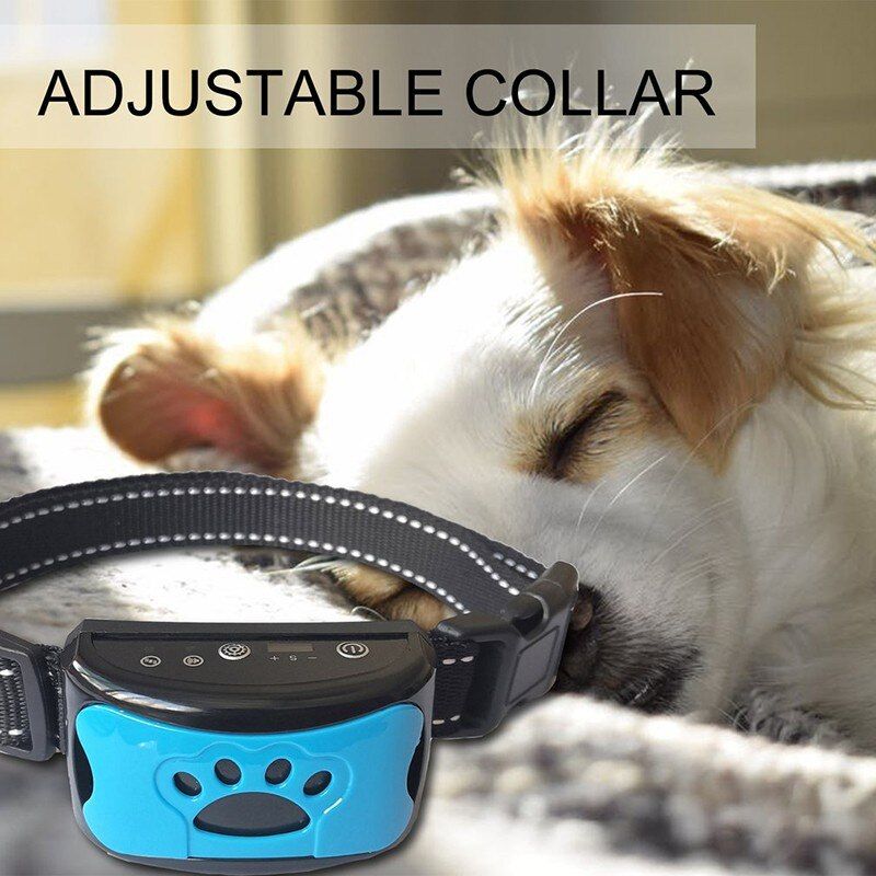 Vert - Tinmiu Ultrasonic Dog Training Collar Electric Anti B... - 4