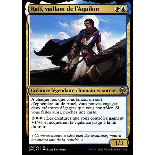 Raff Vaillant De L' Aquilon - Magic - Dominaria Uni - U - 212/281