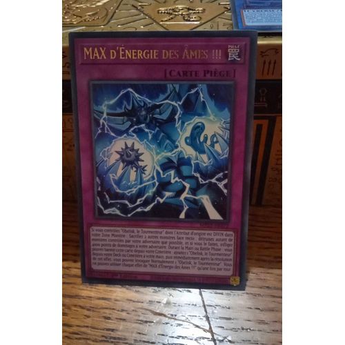 Max D'énergie Des Âmes Mp22-Fr272 Ultra Rare Yu-Gi-Oh Konami