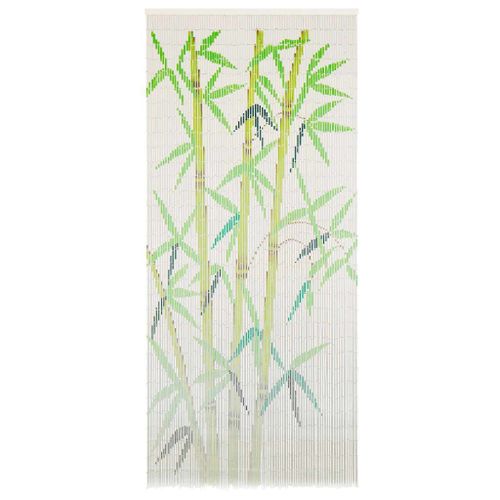 Rideau De Porte Contre Insectes Bambou 90 X 200 Cm