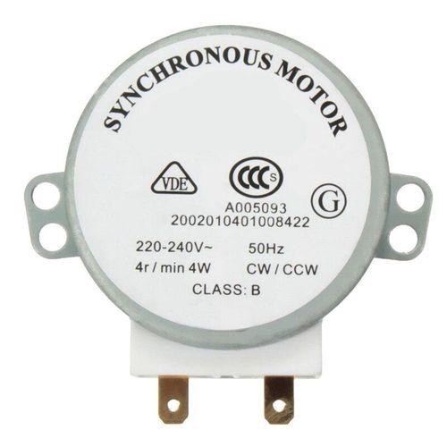 moteur synchrone AC 220V-240V, 4RPM, 4W, plateau pivotant pour four à micro-ondes TYJ50-8A7