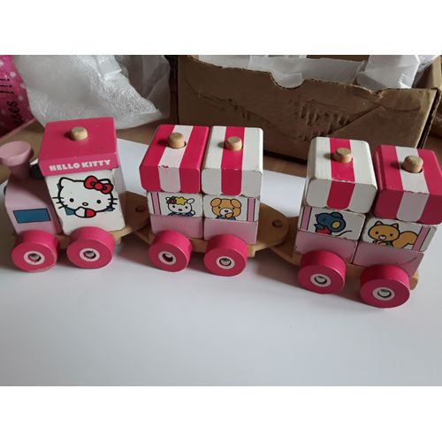 Train Bois Hello Kitty Sanrio