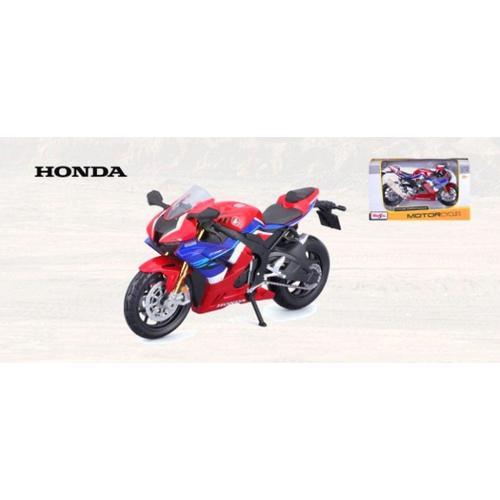 Véhicules Miniatures Die Cast 1/12 Moto Special Edition -  Honda Cbr 1000rr-R Fireblade Sp - Rouge Et Bleue -