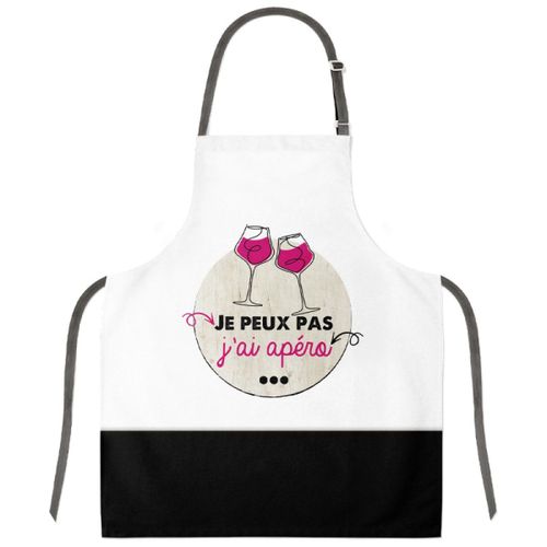 Tablier Adulte À Nouer Apéro