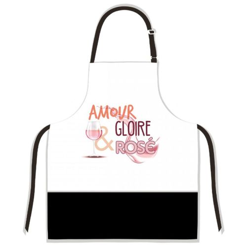 Tablier Amour Gloire Rosé Pour Adulte À Nouer