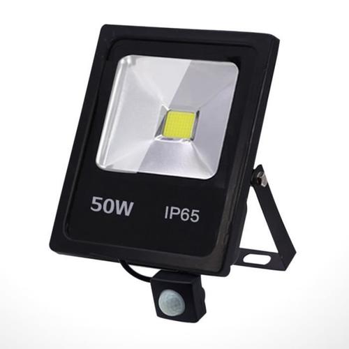 Projecteur LED à avertisseur de mouvement étanche extérieur super lumineux  (50W, lumière AMPOULE - AMPOULE LED - AMPOULE HALOGENE