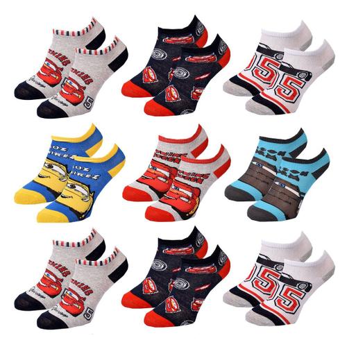 Chaussettes Pack Garçon Cars Pack De 9 Paires Sneaker Surprise