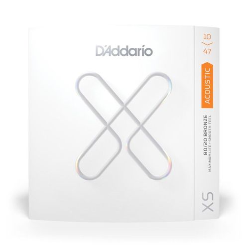 D'addario Xsabr1047 - Jeu De Cordes Bronze Guitare Acoustique, 10-47 Extra Light