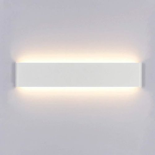 Applique Murale Interieur Led 40cm Lampe Murale Blanc Chaud Moderne Up Down Lampe 16w Ac 220v Luminaire Mural 3000k