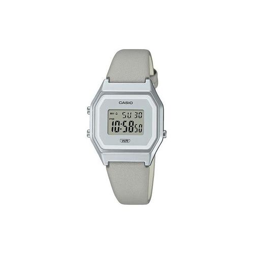 Casio Montre Femme Résine Cuir Gris La680wel-8ef