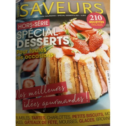 Saveurs Hors Série Desserts 41