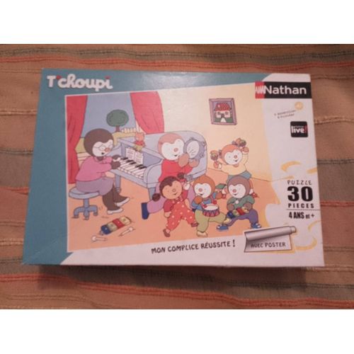 Puzzle 30 Pièces T Choupi+ De 4 Ans Nathan.