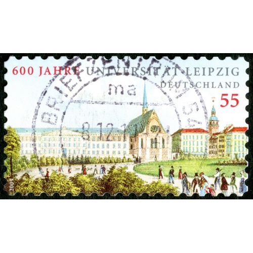 Timbre Oblitéré Deutschland, 600 Jahre Universitat Leipzig, 2009, 55