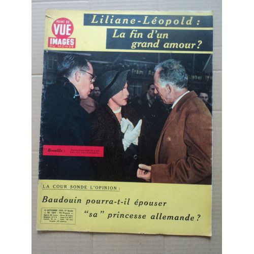 Point De Vue Images Du Monde No 589 Du 25 Sept.1959