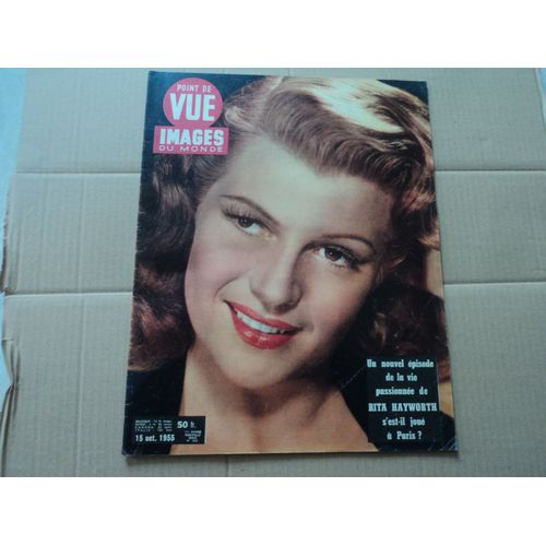 Point De Vue- Images Du Monde N°383 :Du 15 Oct 1955 "Rita Hayworth Bon Etat ++