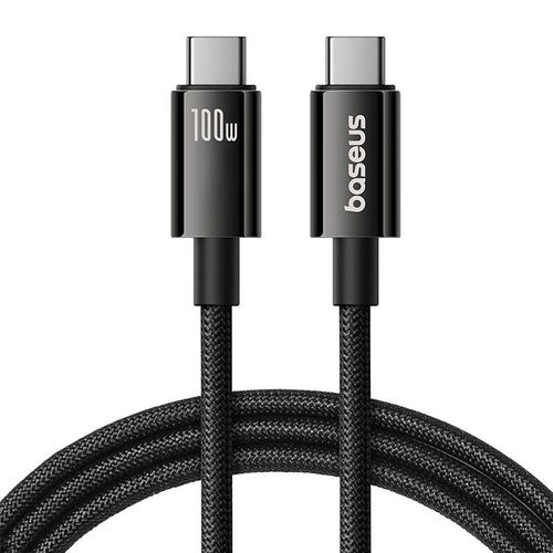 Baseus Cable Usb Tungsten Gold Usb-c To Usb-c 100w 1,5m (black)