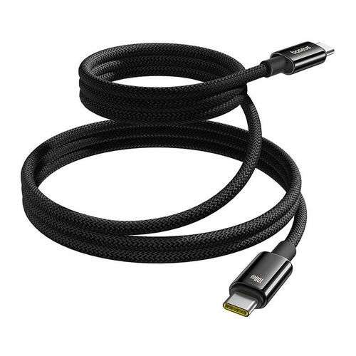 Baseus Tungsten Gold Charging Cable Usb-c To Usb-c 100w 1m (black)
