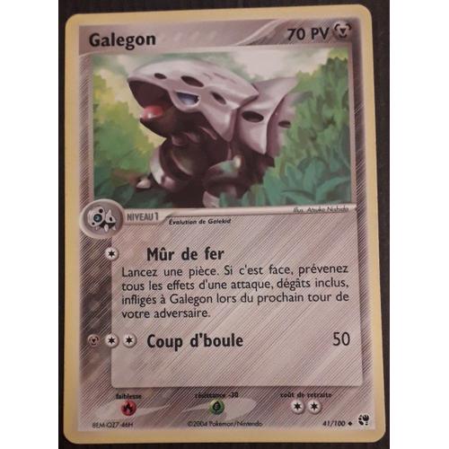 Carte Pokémon Galegon 41/100 - Ex Tempête De Sable (Fr)