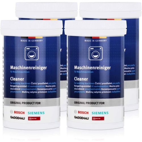 BOSCH Produit de nettoyage pour machine à laver - set 4 x 200g