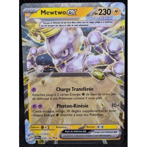 Pokemon Mewtwo Ex 058 / 182 Faille Paradoxe