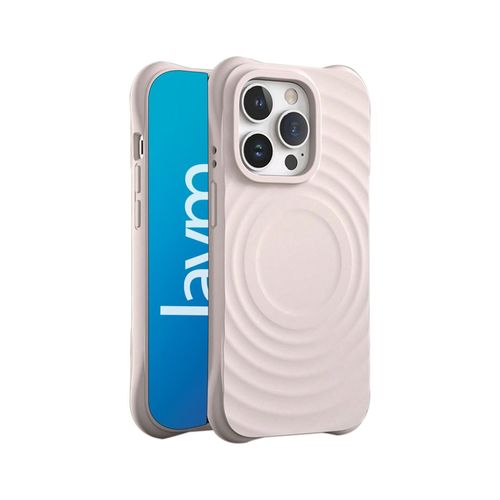 Jaym - Coque Silicone Premium Rose Compatible [Apple Iphone 16 Pro] - 100% Silicone Et Microfibre - Renforcée Et Ultra Doux