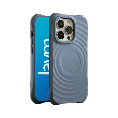 Jaym - Coque Silicone Premium Denim Blue Compatible [Apple Iphone 16 Plus] - 100% Silicone Et Microfibre - Renforcée Et Ultra Doux