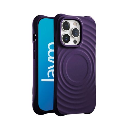 Jaym - Coque Silicone Premium Violet Compatible [Apple Iphone 16 Plus] - 100% Silicone Et Microfibre - Renforcée Et Ultra Doux