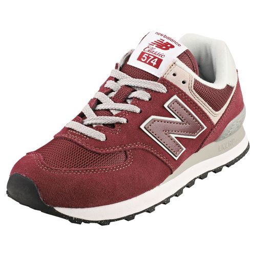 New Balance 574 Baskets Mode Bourgogne