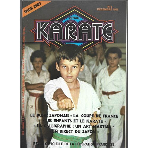 Officiel Karate N° 3 Decembre 76