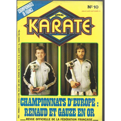 Officiel Karate N° 10 Juillet/Aout/Sept 78