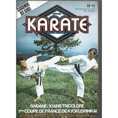 Officiel Karate N° 11 Oct/Nov/Dec 78
