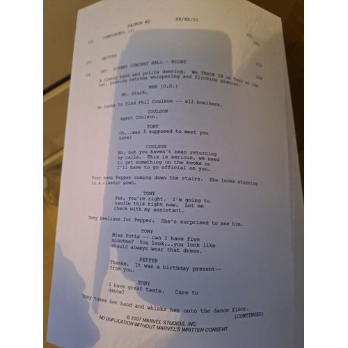 Script Iron Man 1