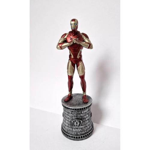 Figurine Numérotée - Collection Marvel - Jeu D'échecs - N°2 Iron Man