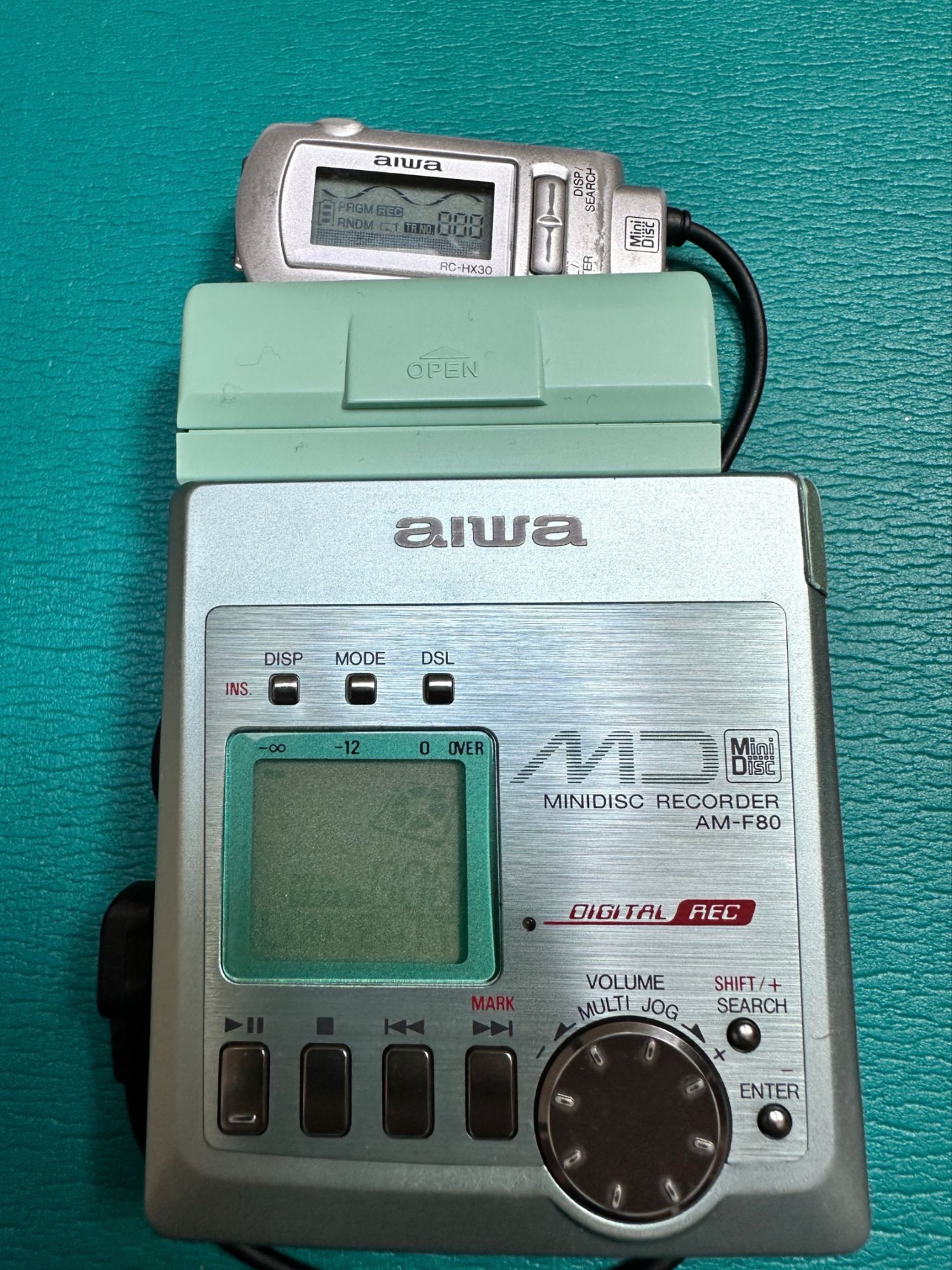 Mini Disc Recorder Aiwa AM-F80 - lecteur graveur cd | Rakuten