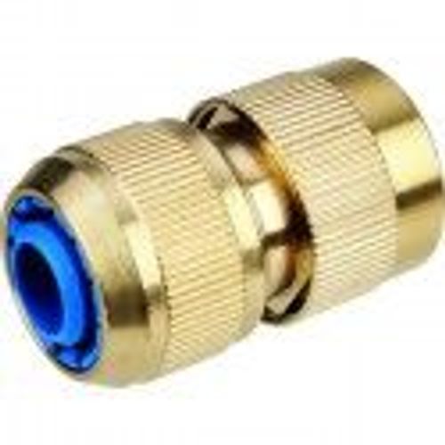 Raccord rapide laiton °19 mm gros débit raccorder 2 tuyaux CAP VERT