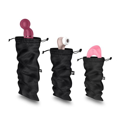 Sac De Rangement Treasure Bag Noir - Satisfyer Taille L - Noir
