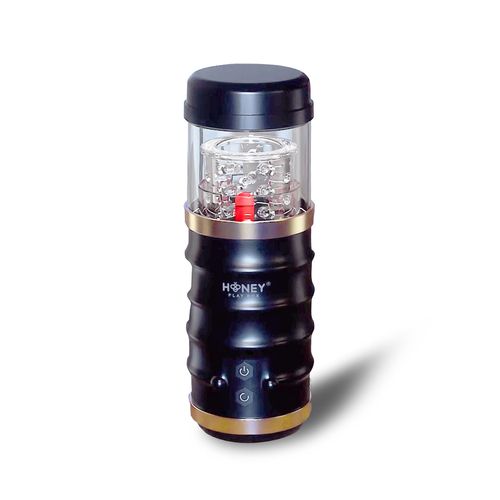 Masturbateur Automatique Warrior Noir - Honey Play Box - Noir