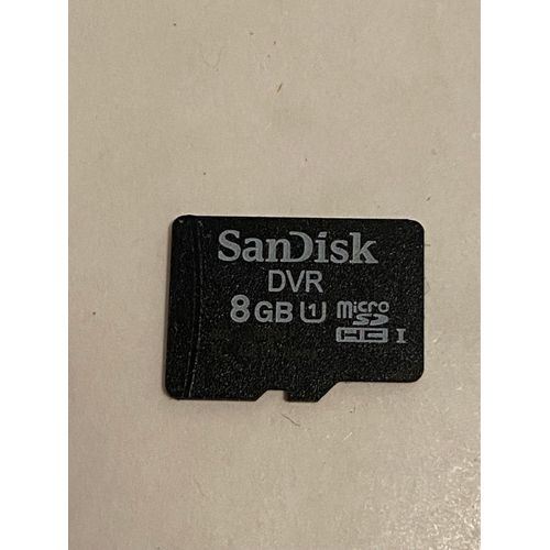 Carte SD SanDisk 8GB pour L'Enregistrement sur Décodeur TV Bouygues BBOX 4K