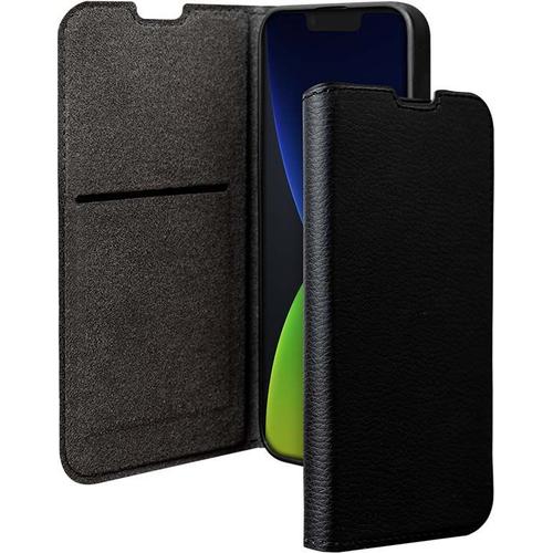 Folio Wallet Iphone 14 Plus Noir - 65% Plastique Recyclé Certifié Grs Bigben