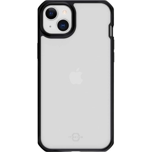 Coque Renforcée Iphone 14 Plus Hybrid Solid R 100% Plastique Recyclé Contour Noir Itskins