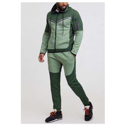 Ensemble Jogging Vert Homme