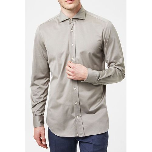 Chemise Classique Beige Homme